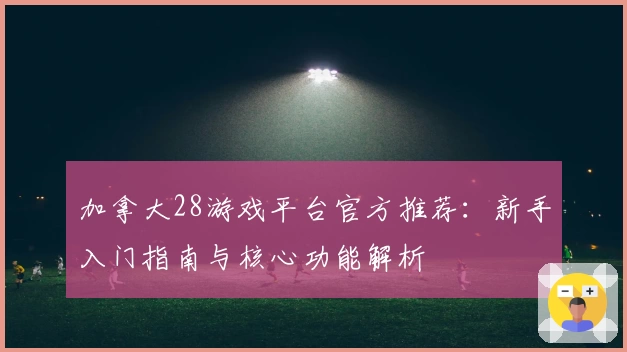 加拿大28游戏平台官方推荐：新手入门指南与核心功能解析