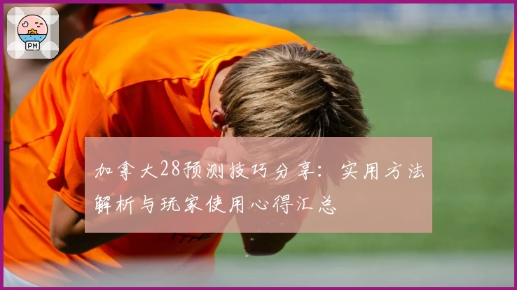 加拿大28预测技巧分享：实用方法解析与玩家使用心得汇总